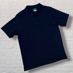 Cariloha Bamboo Fit Performance Polo Shirt Men’s Large Black | Soft Bamboo Blend